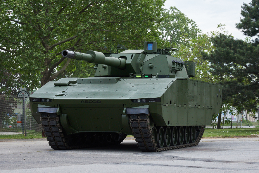 ASCOD with a tank turret / Defense Express / Spain Ready to Supply 50 Advanced ASCOD IFVs Annually as Aid