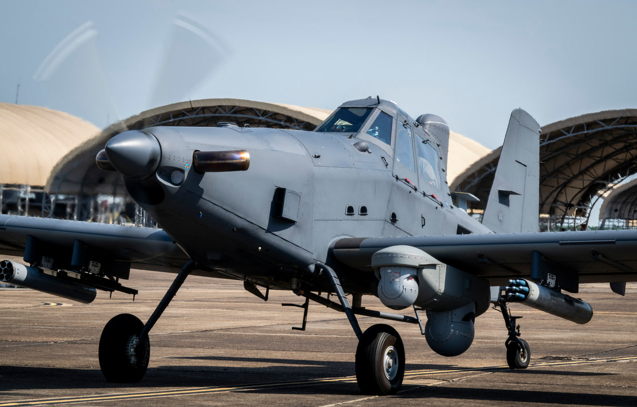 OA-1K Skyraider II aircraft / Photo credit: U.S. Department of War