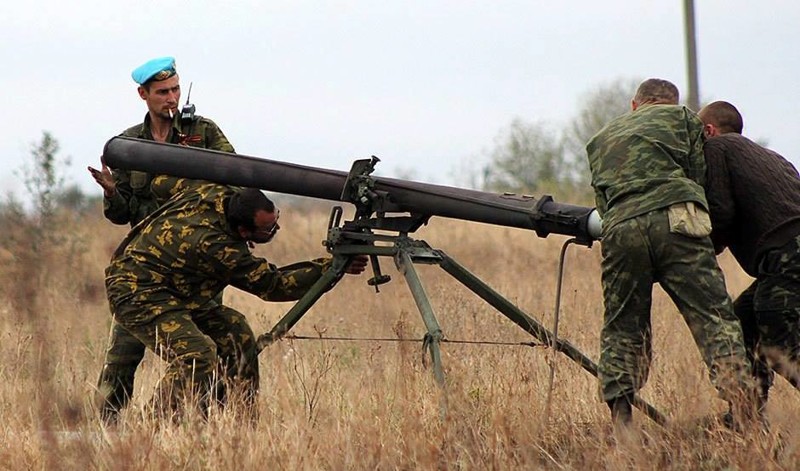 Ukrainian Military Says russians Are Returning to Vietnam War Tactics Using Portable Rocket Launchers, Grad-P rocket launch system used by russian invaders in russia-Ukraine war
