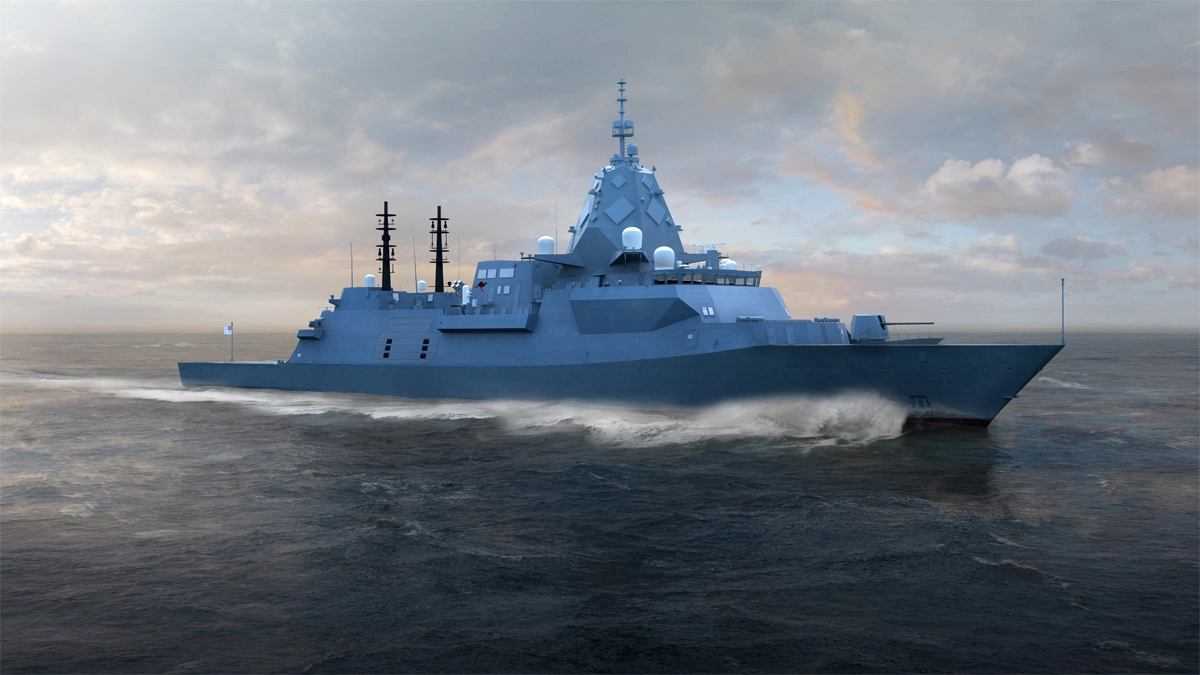 Australian Hunter-class frigate based on Type 26