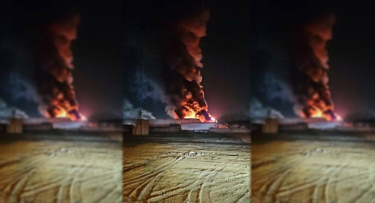 It Became Known How Many Neptune Missiles Used by Ukrainian Military to Hit russian’s Military Targets in 2024, The result of using the Neptune missile to destroy a russian UAV storage facility in the Rostov region, January 10, 2025, Defense Express
