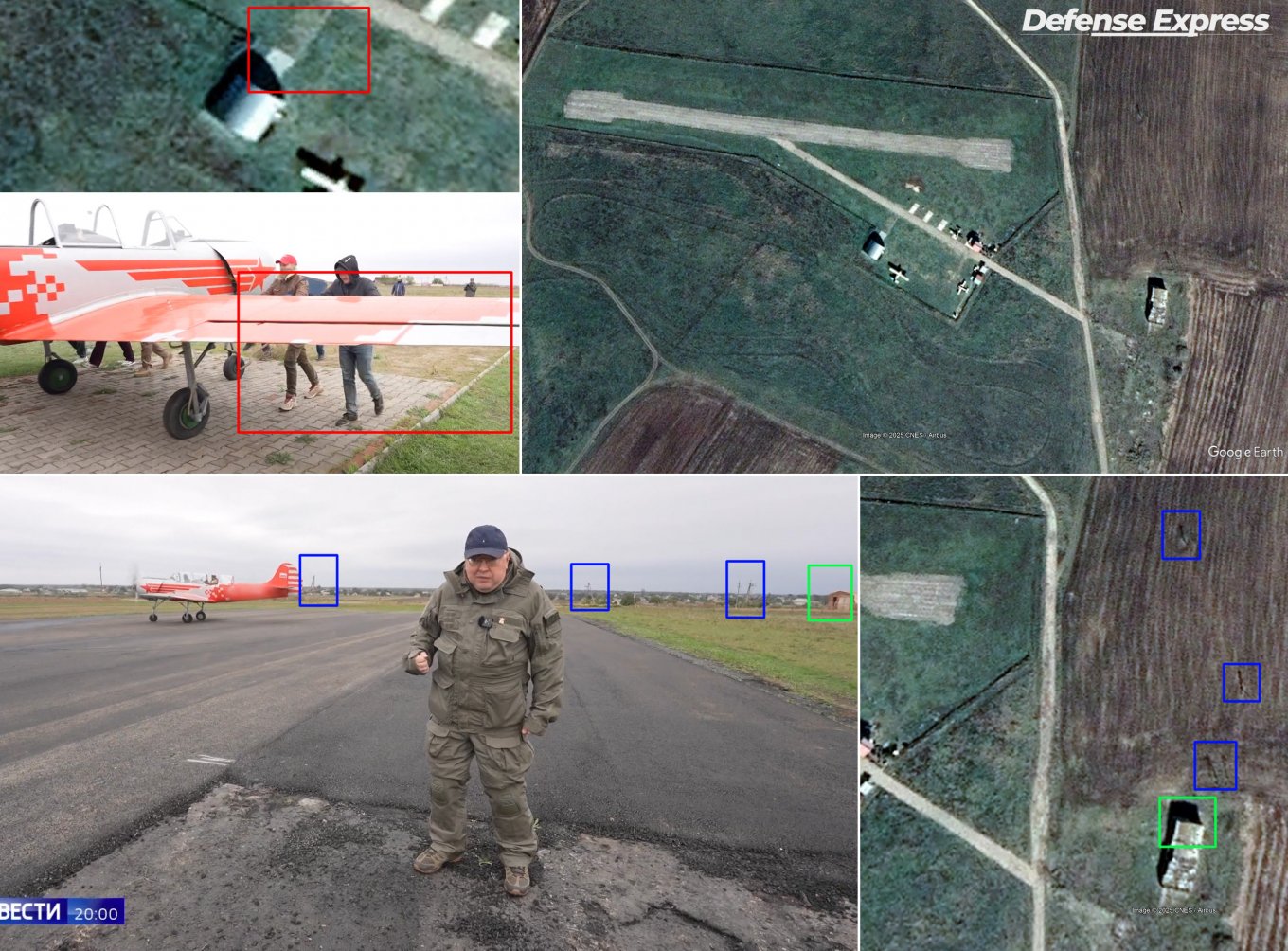 The Yak-52 aircraft Defense Express Moscow's Innovation Backfires: Propaganda Footage Reveals Secret Yak-52 Base