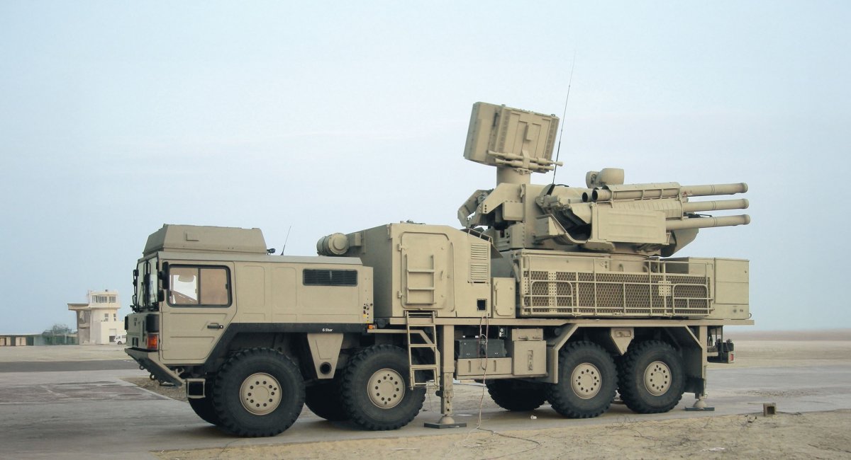 Did Iran Really Copy russian Pantsir SAM System, Install It on Tatra chassis, Export version for the UAE of russian Pantsir surface-to-air missile and anti-aircraft artillery system on a MAN chassis