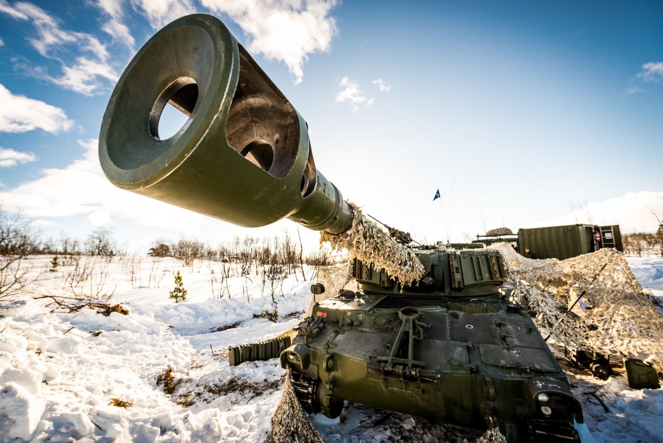 Norwegian M109A3GN Self-Propelled Howitzer