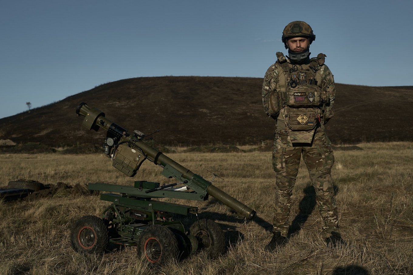 Ukrainian 28th Brigade Unveils New UGV with Igla MANPADS to Counter Attack Aircraft, Defense Express