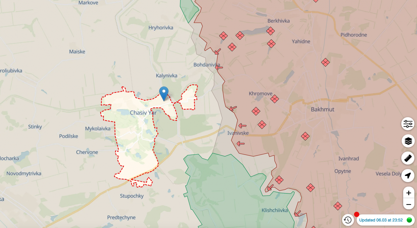 Chasiv Yar, Donetsk region, Ukraine Defense Express The UK Defense Intelligence Analyzes russian Advances in the East of Ukraine