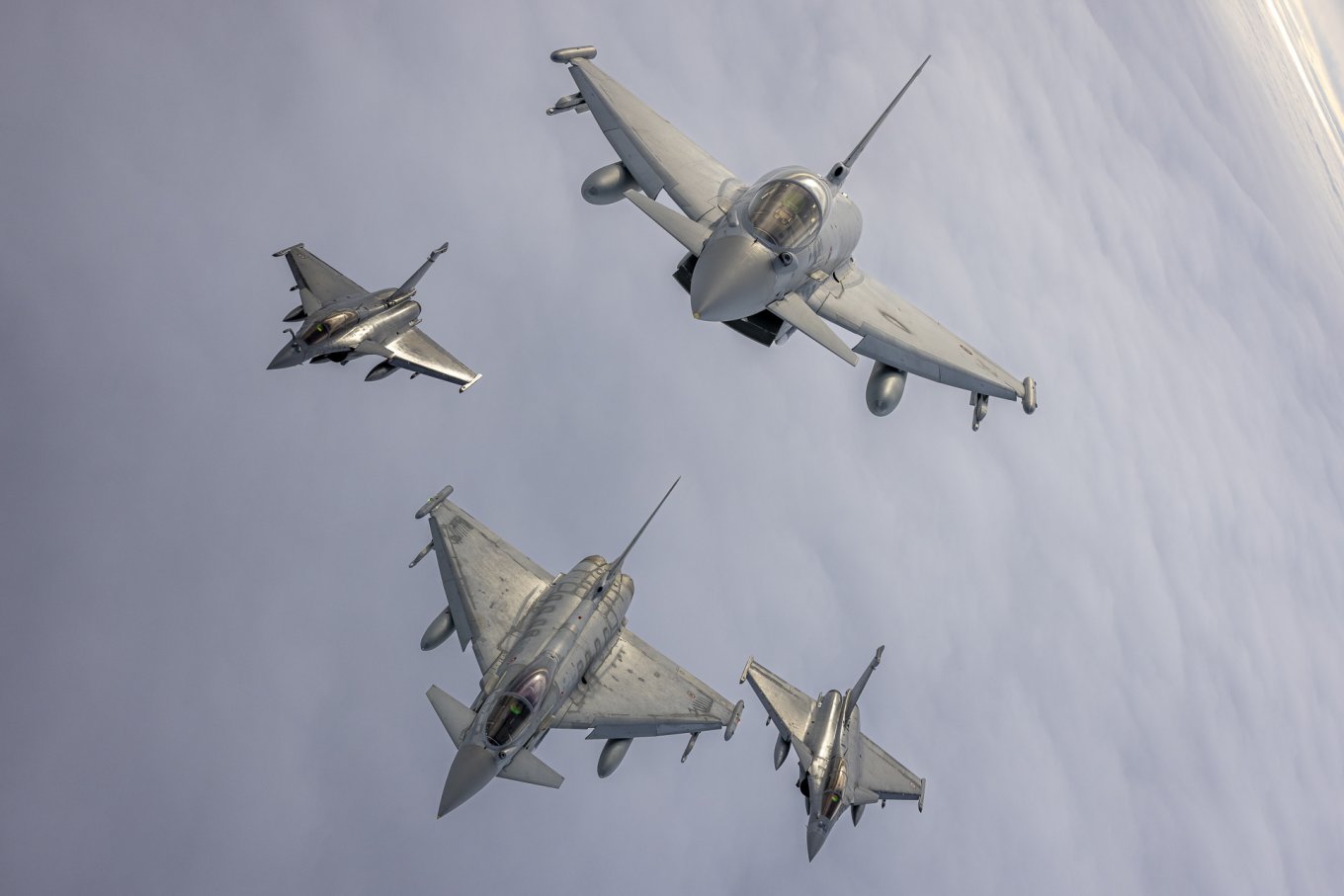 Eurofighter Typhoon and Rafale