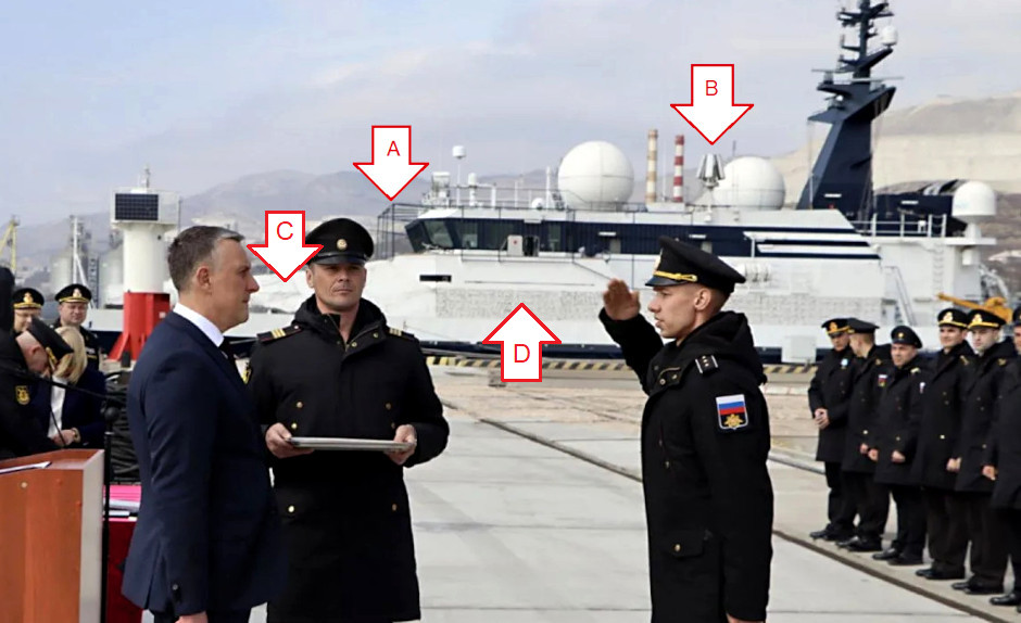 russia Adds EW, Cages to Protect Ship from Ukrainian Drones - But Will It Survive Real Strike, and What Is It Trying to Hide?