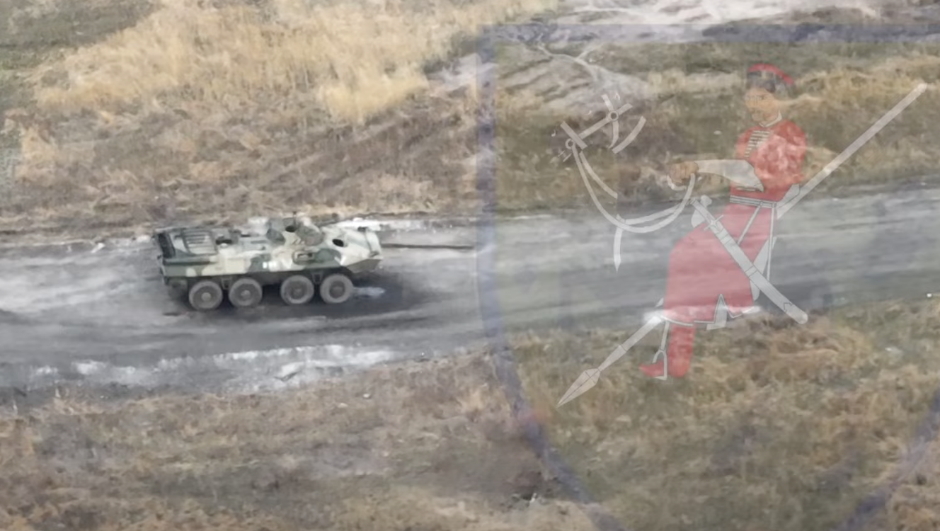 Ukrainian Military Destroy a Rare russian BTR-90 Rostok APC Near Avdiivka, Defense Express