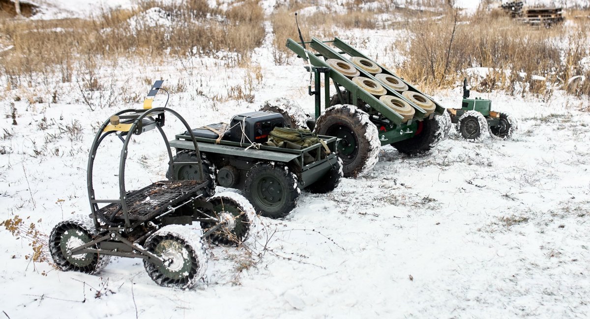 UGV of the 2nd Corps of the Khartia Brigade of the National Guard of Ukraine