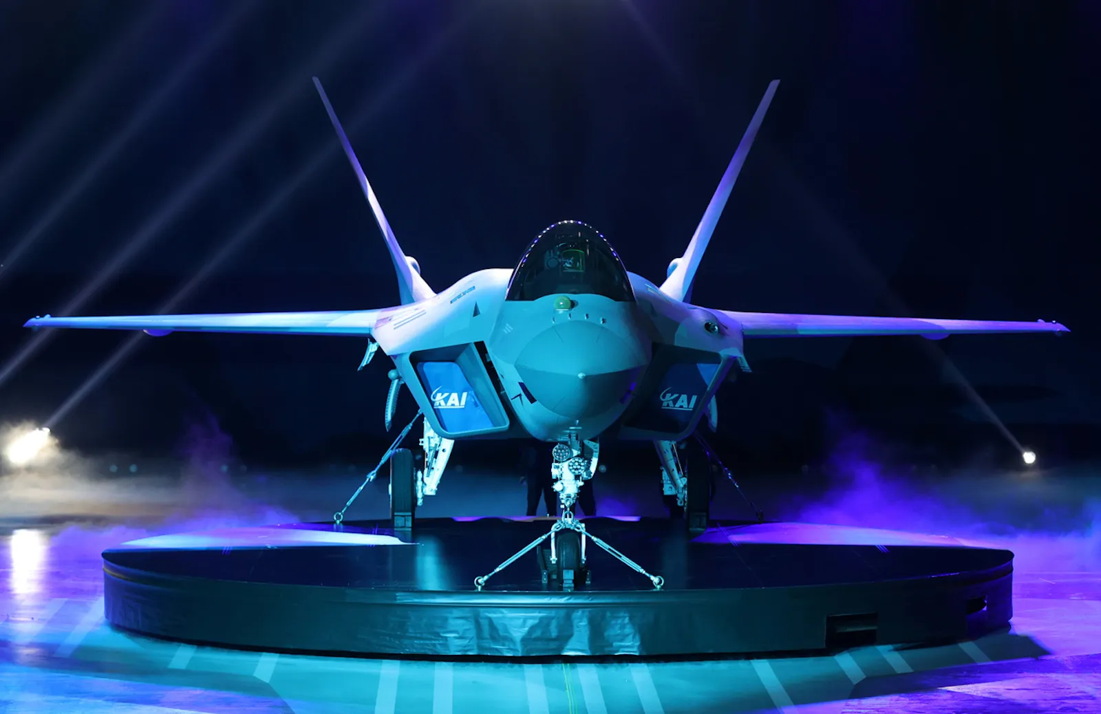 MSPO 2023 Exhibition Opens Its Doors in Poland,, South Korea's first prototype of its 4.5-generation fighter, officially dubbed KF-21 Boramae, Defense Express