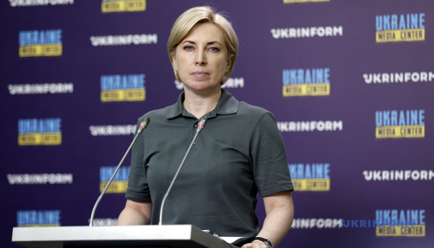 Deputy Prime Minister - Minister of Reintegration of the Temporarily Occupied Territories Iryna Vereshchuk
