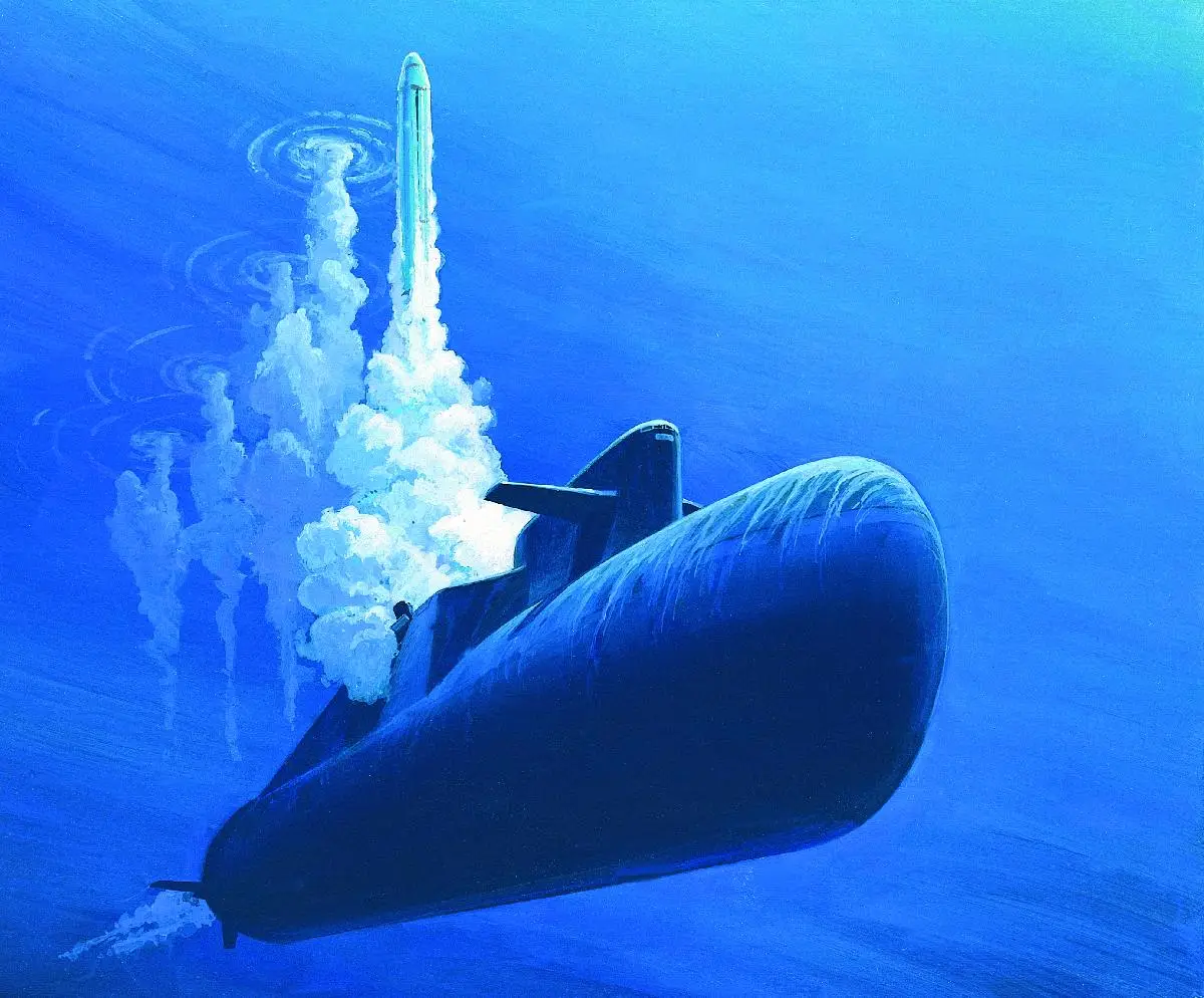Visualization of an ICBM launch from a Cold War-era Project 667 Soviet nuclear-powered submarine, What to Consider When Moscow Starts Another Nuclear Blackmail, Defense Express