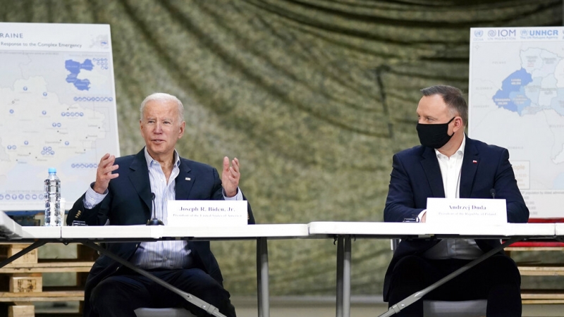 Presidents Joe Biden and Andrzej Duda in Poland. March 25, 2022, Defense Express