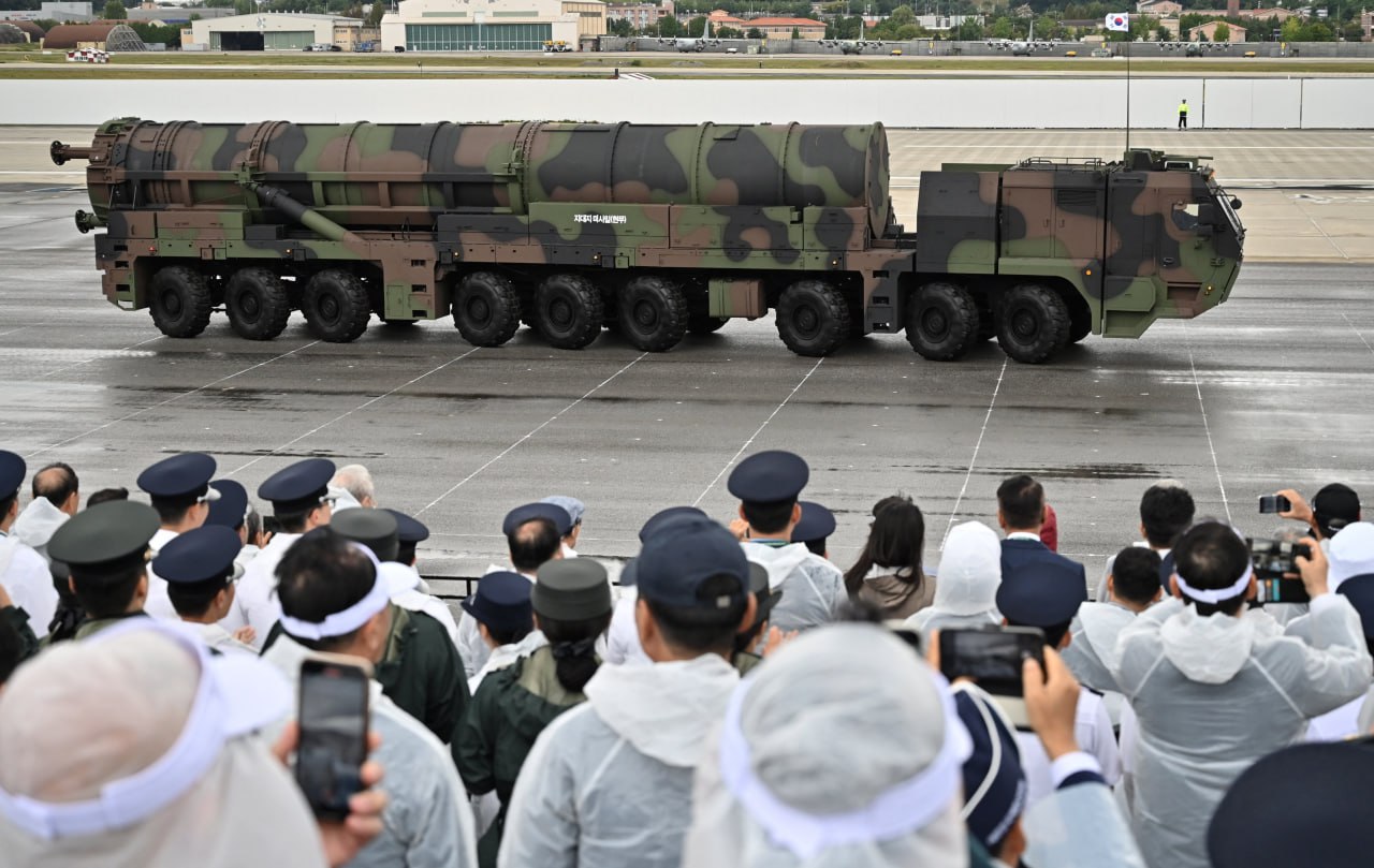 South Korea's Hyunmoo-5 ballistic missile