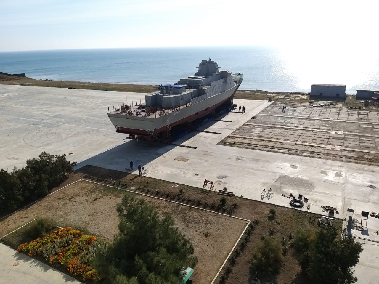 Russians Check Whether Their New Kalibr Carriers Will Be Able to Defend Themselves With the Pantsir-M SAM In the Black Sea, Defense Express, war in Ukraine, Russian-Ukrainian war