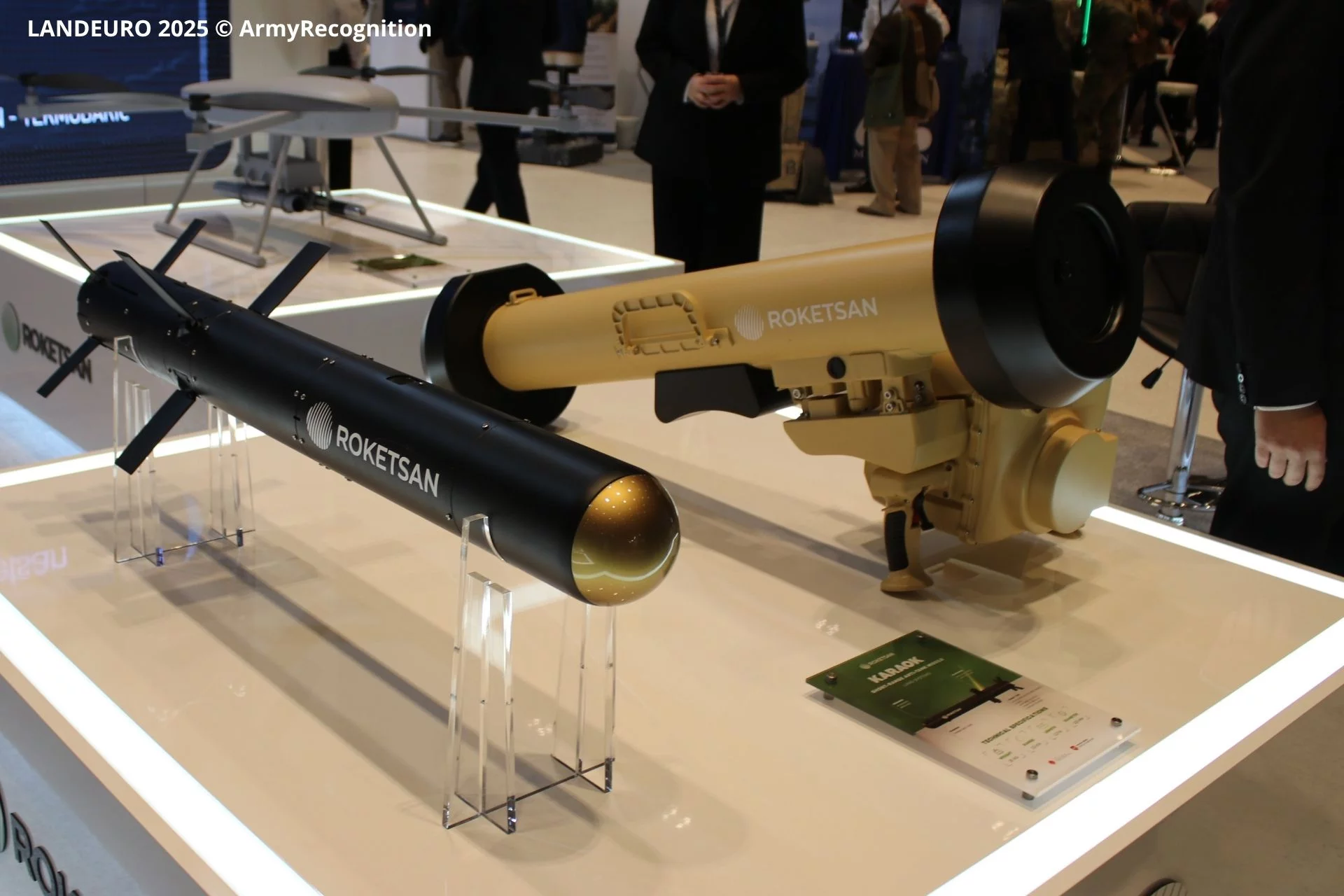Roketsan KaraOK ATGM at LandEURO 2025 exhibition, After Winning a Contract with Malaysia, Can Turkey’s Javelin Rival Compete in the Evolving Era of Drone Warfare