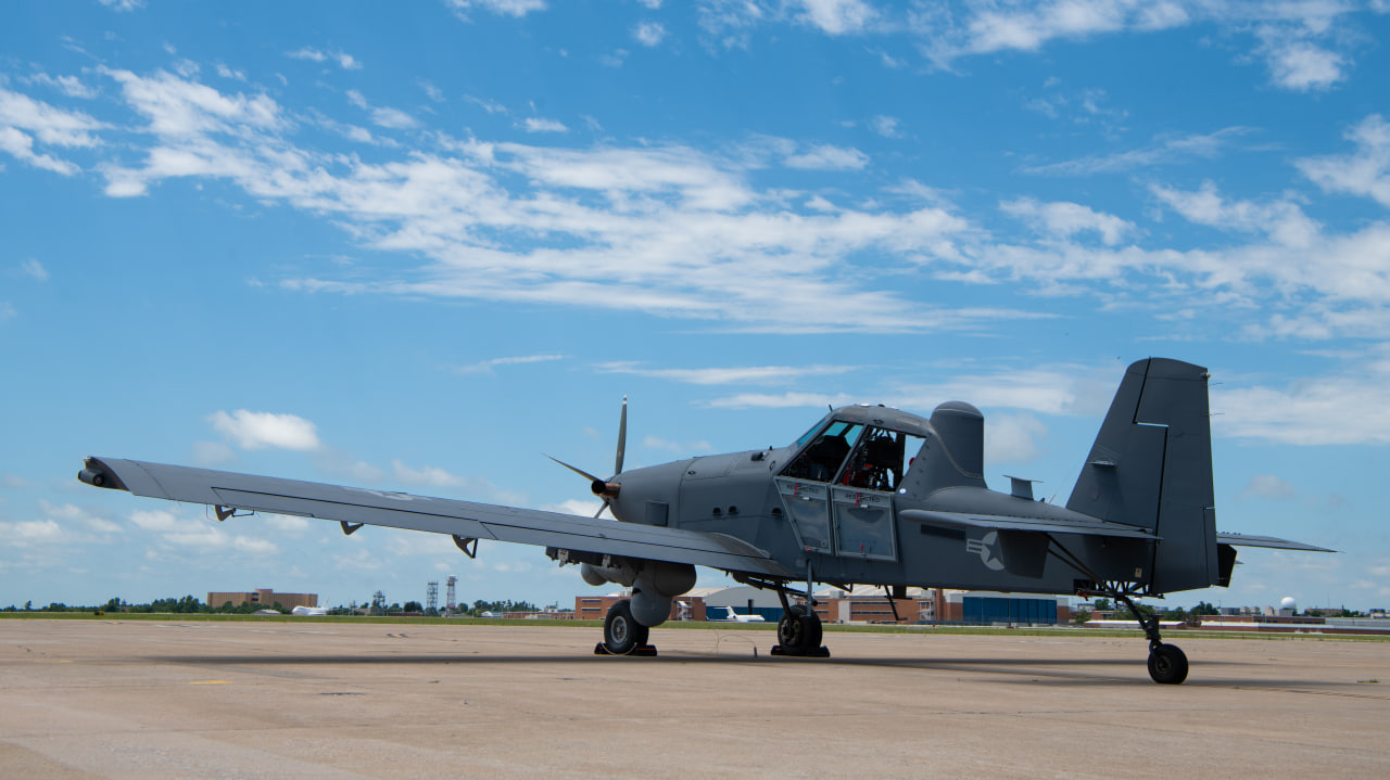 OA-1K Skyraider II aircraft / Photo credit: U.S. Department of War