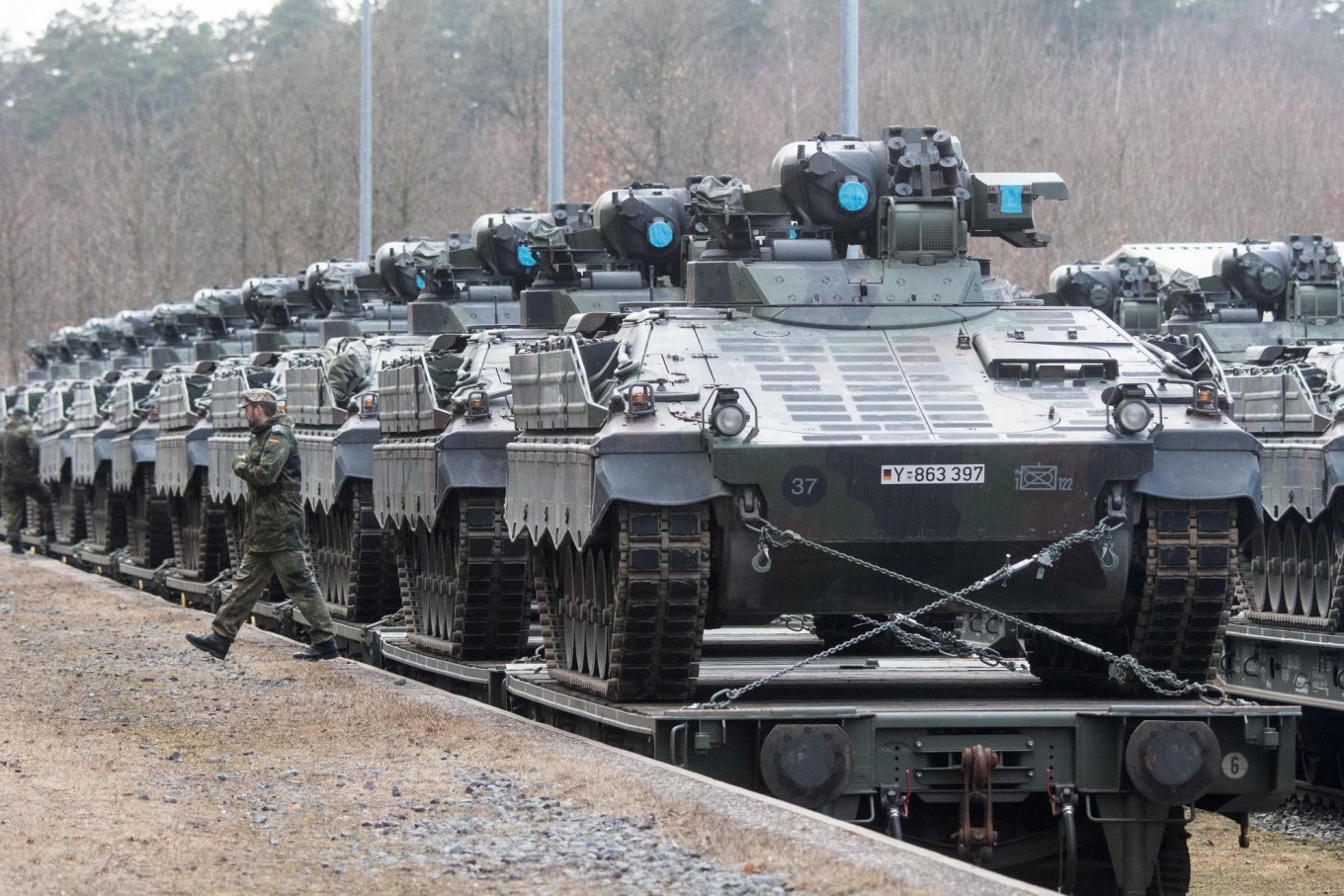 Photo Bundeswehr Marder IFV’s, May 2017, Ukraine Wants Germany to Sell it Marder IFV’s, PzH 2000 Self-Propelled Howitzers,Defense Express