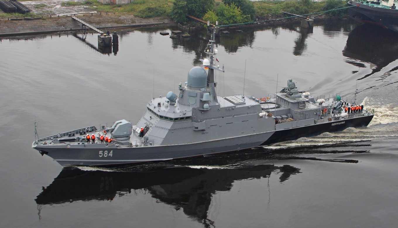 Odintsovo corvette ofthe Project 22800 Karakurt class