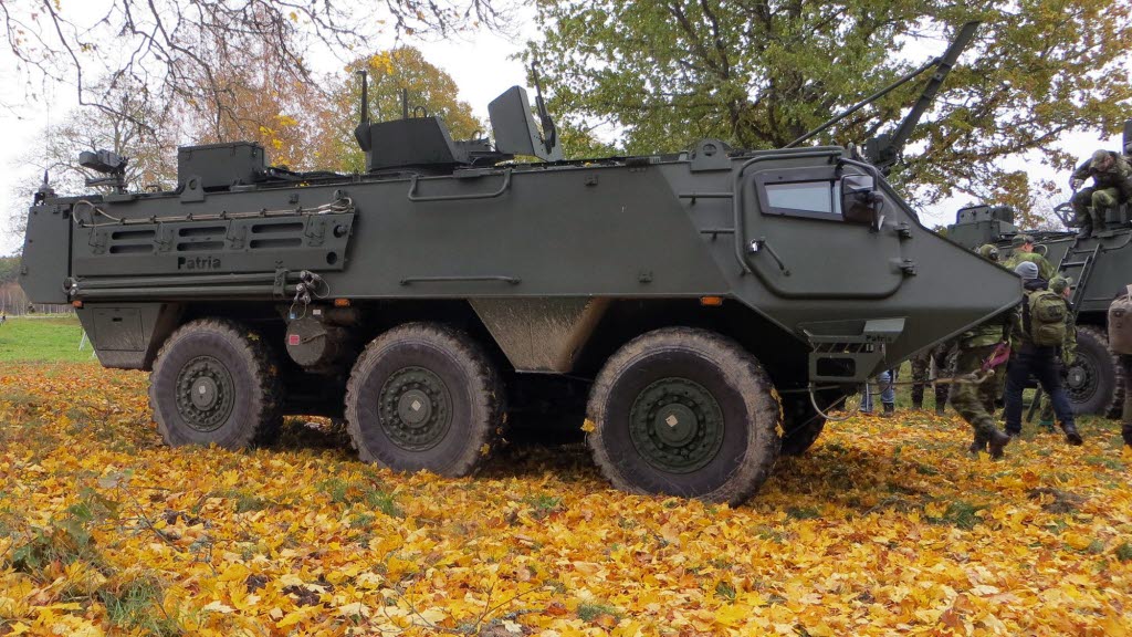 Pansarterrängbil 300 (Patgb300A) APC Swedish designation for Patria 6x6
