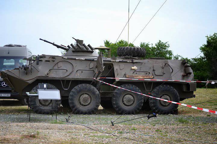 BTR-60 of the Bulgarian Army