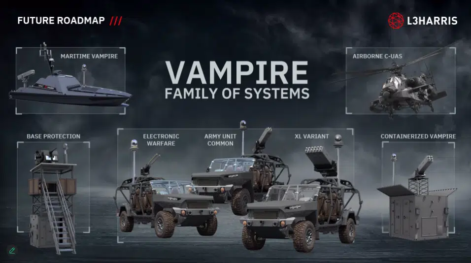 Family of different Vampire variants