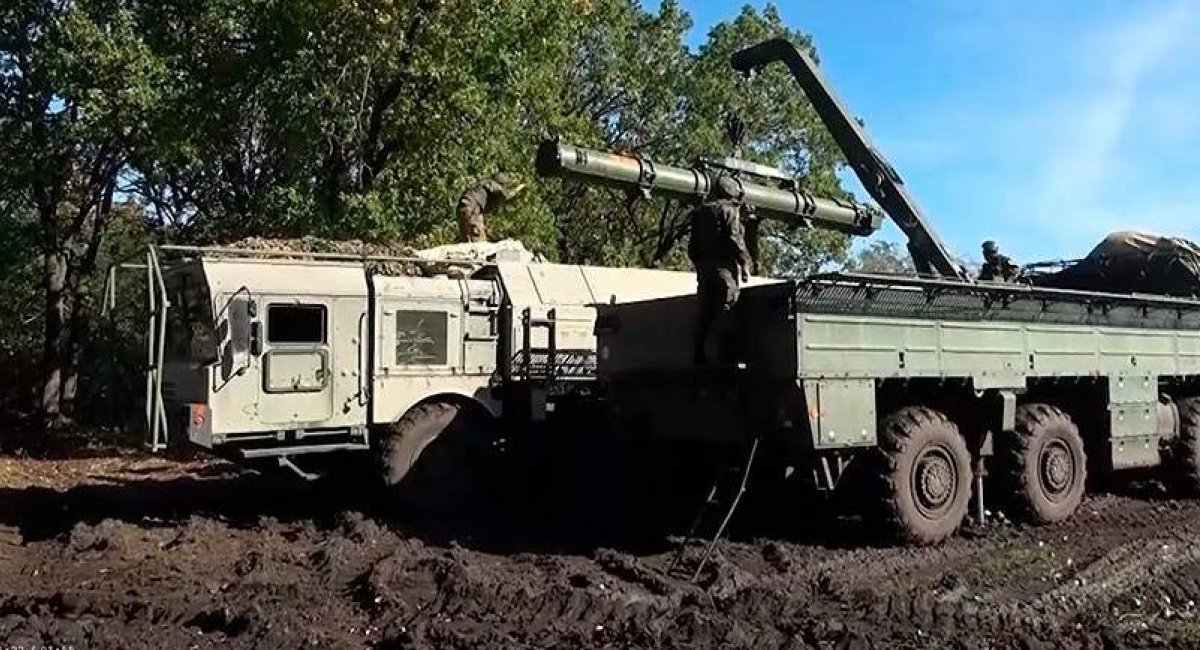 The russian military uses the Iskander-K missile during the war against Ukraine, Ukraine's Defense Intelligence Says Russia Deploys 46 Iskander Launchers Along Border With Ukraine, Defense Express