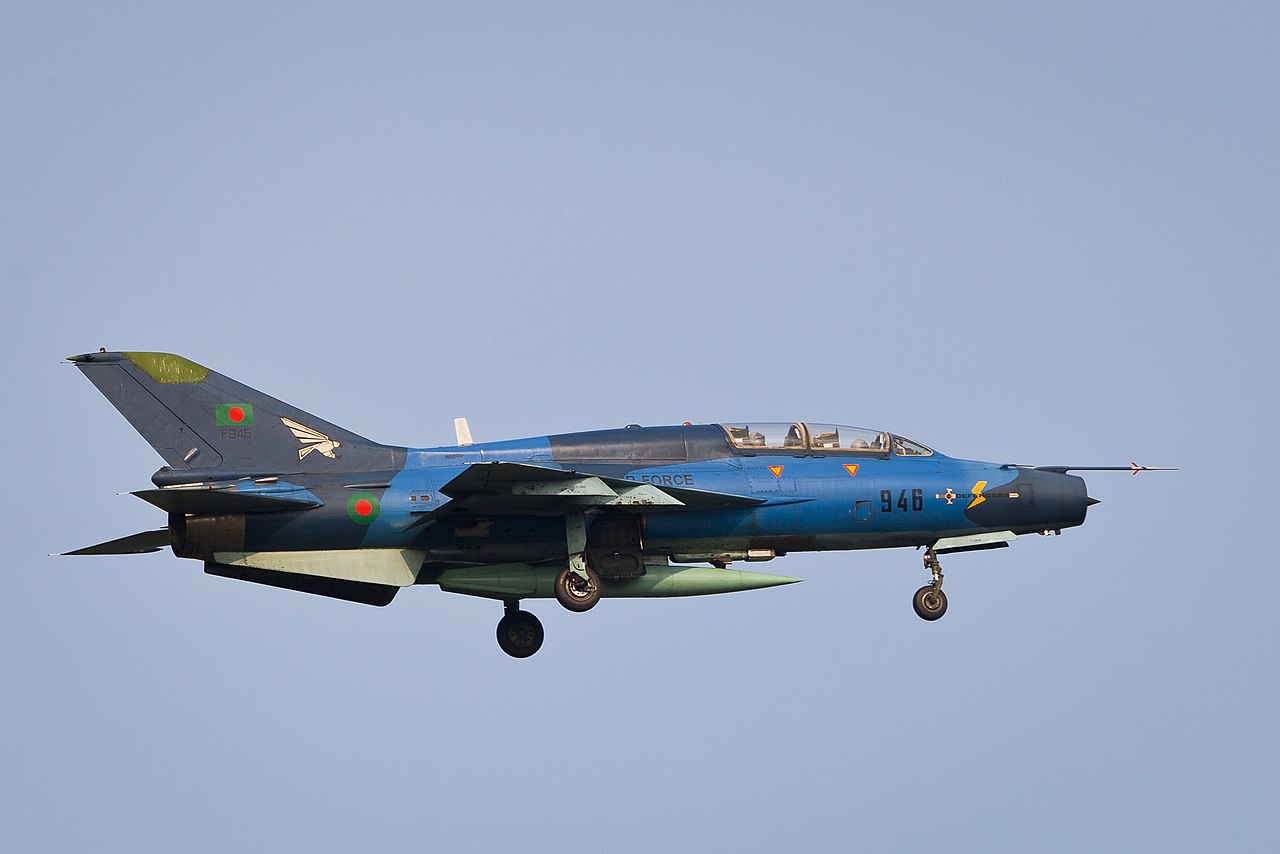 Bangladesh Air Force FT-7NG training-combat aircraft