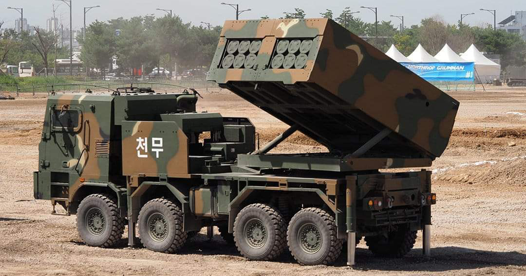 South Korean K239 Chunmoo MLRS