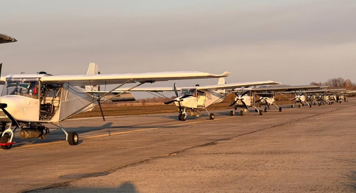 Reusable Horynych UAVs based on light aircraft / Photo credit: Nikolaevsky Vanek