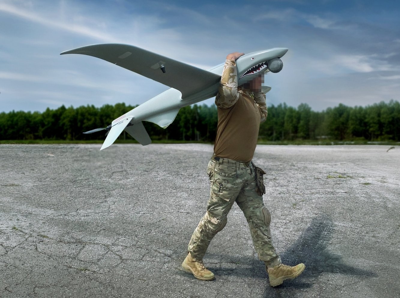 Shark UAV / Defense Express / Ukraine's RAM-2Х Drones Sneak into russian Rear Unnoticed and Undisturbed by EW – russian Media