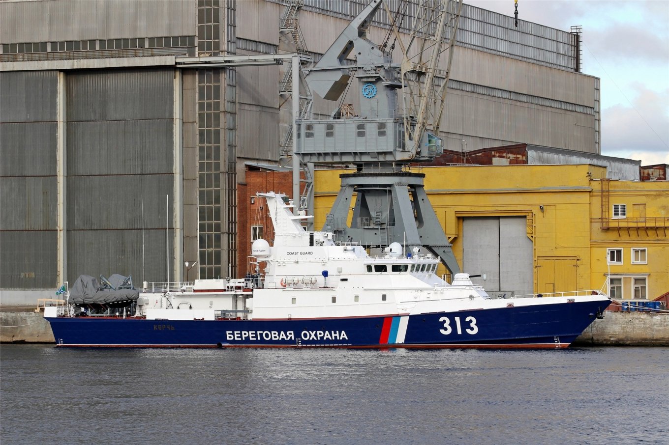 Project 10410B Svyetlyak border patrol ship Kerch / Open source photo