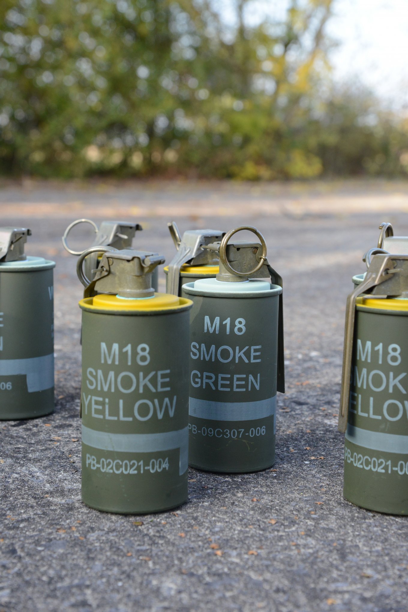 Use of M18 colored smoke grenade, U.S. Army Buy 30 Tons of Powdered Sugar, and No, It's Not For Baking Cakes
