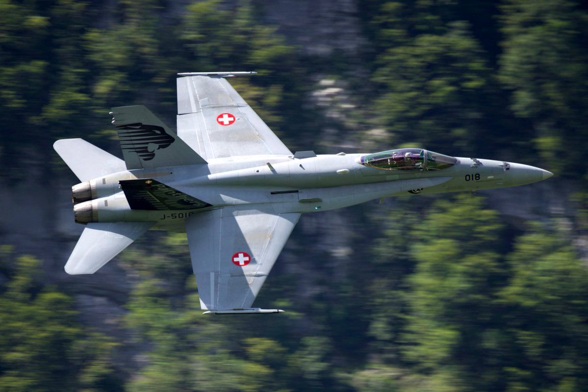 Switzerland Thinks About Cancelling It's F-35 Order Because of.. Coffee and Luxury Watches?, F-18 Hornet bought by Switzerland in 1997