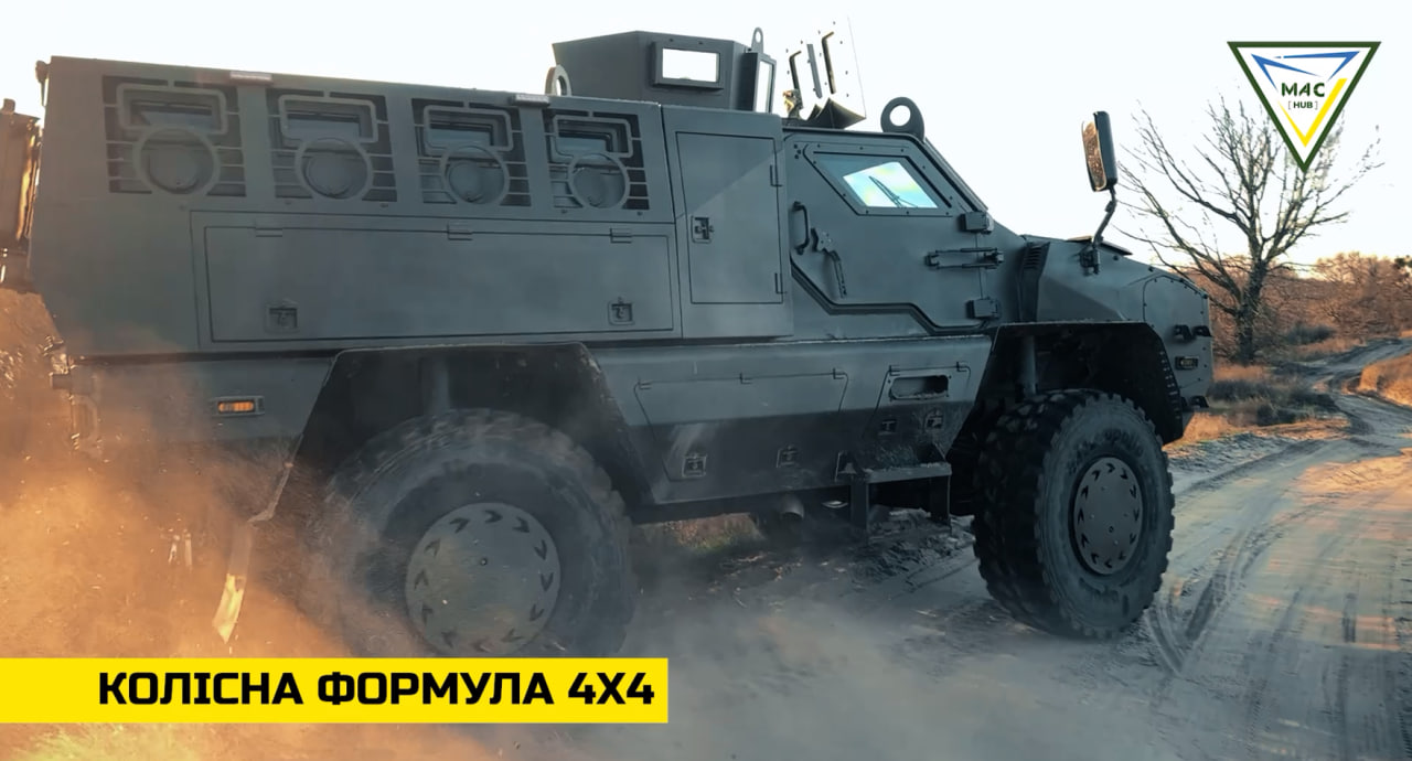 MAC OWL armored vehicle