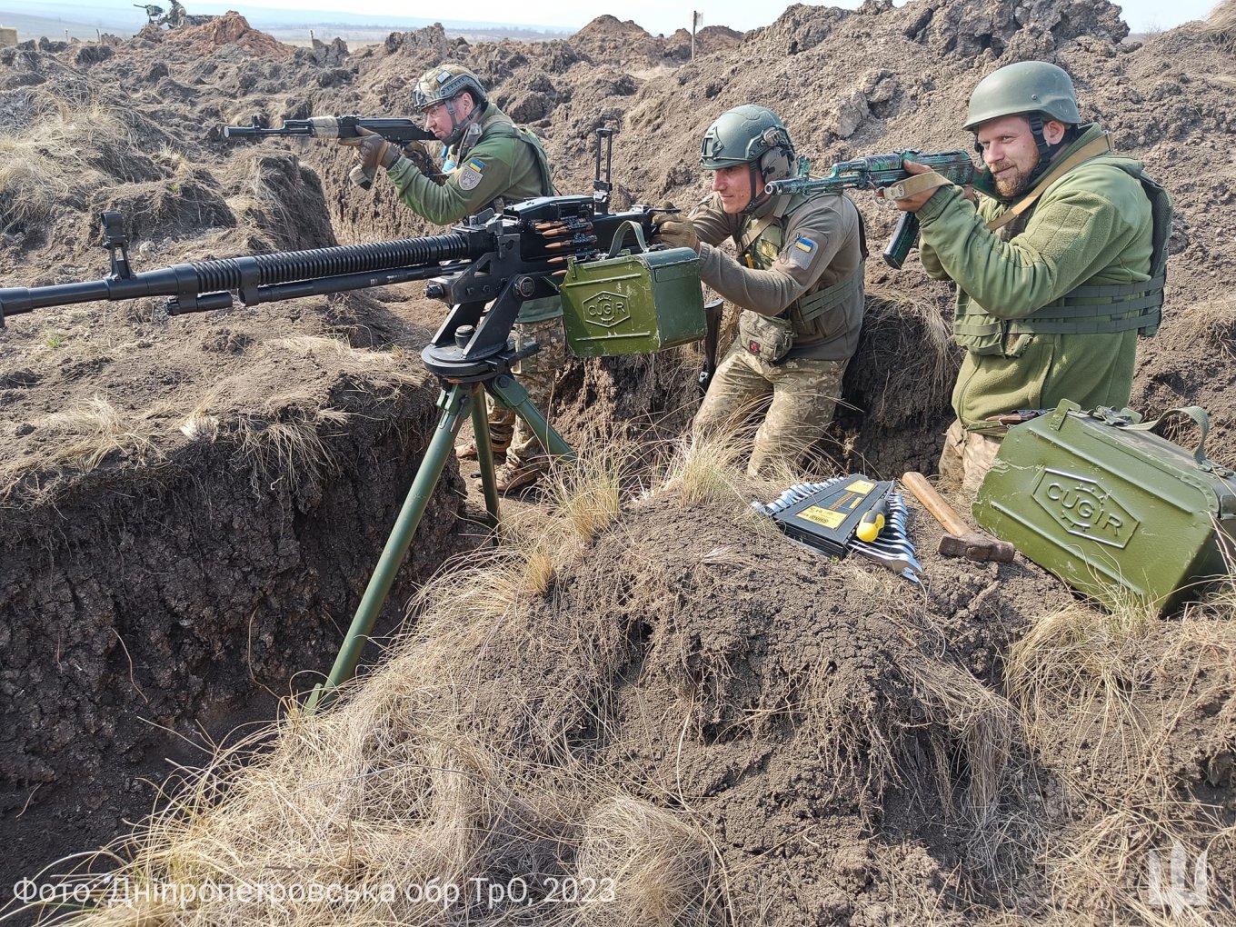 Mostly civilians before the russian invasion, soldiers of the Territorial Defense now fight alongside the Land Forces