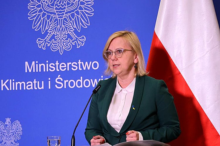 Anna Moskva, the Minister of Climate and Environment of Poland / Poland cuts off russian gas import right now