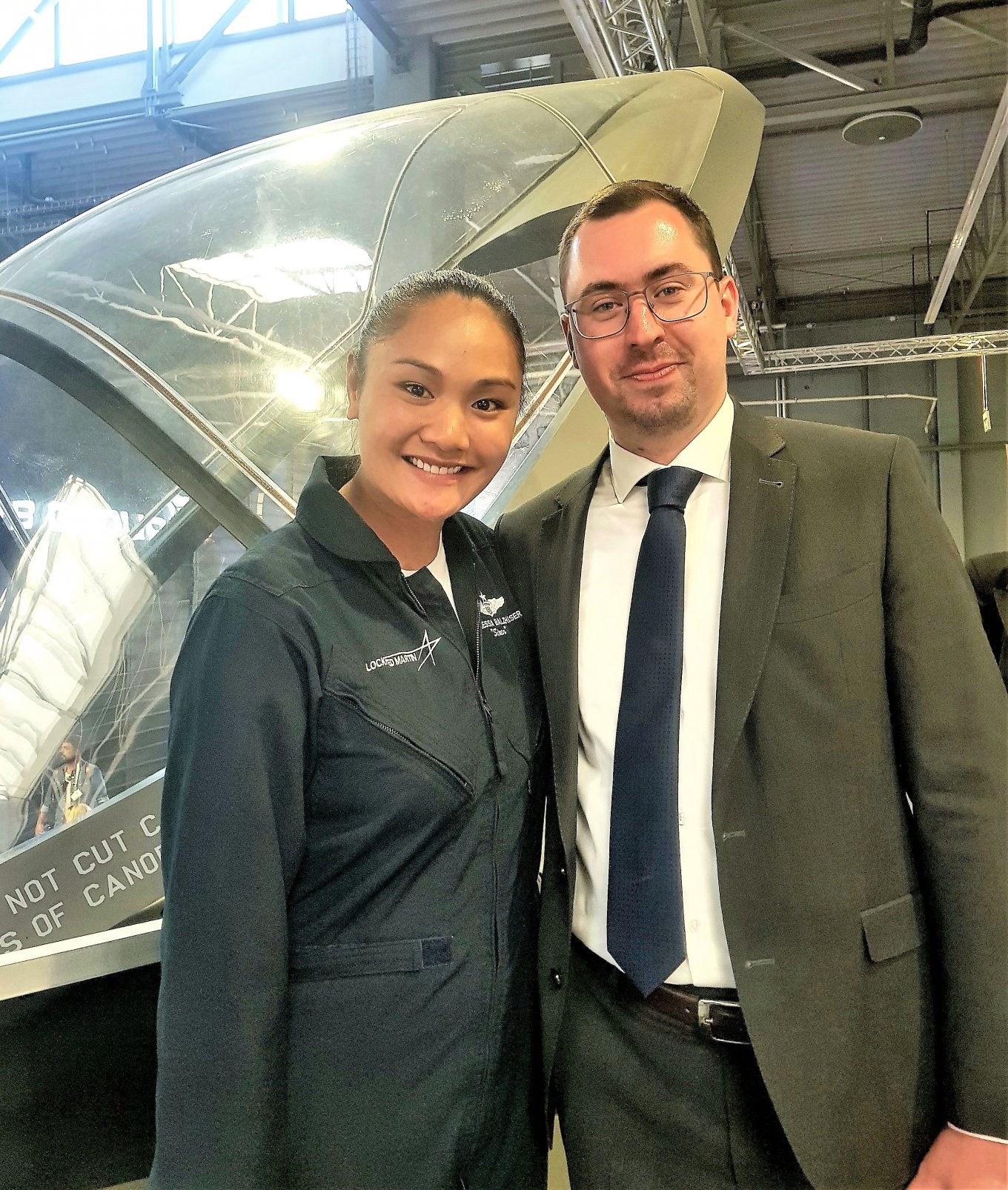 Pavlo Verkhniatskyi,the Director and Managing Partner at COSA, along with Monessa ’Siren’ Balzhiser, Defense Express