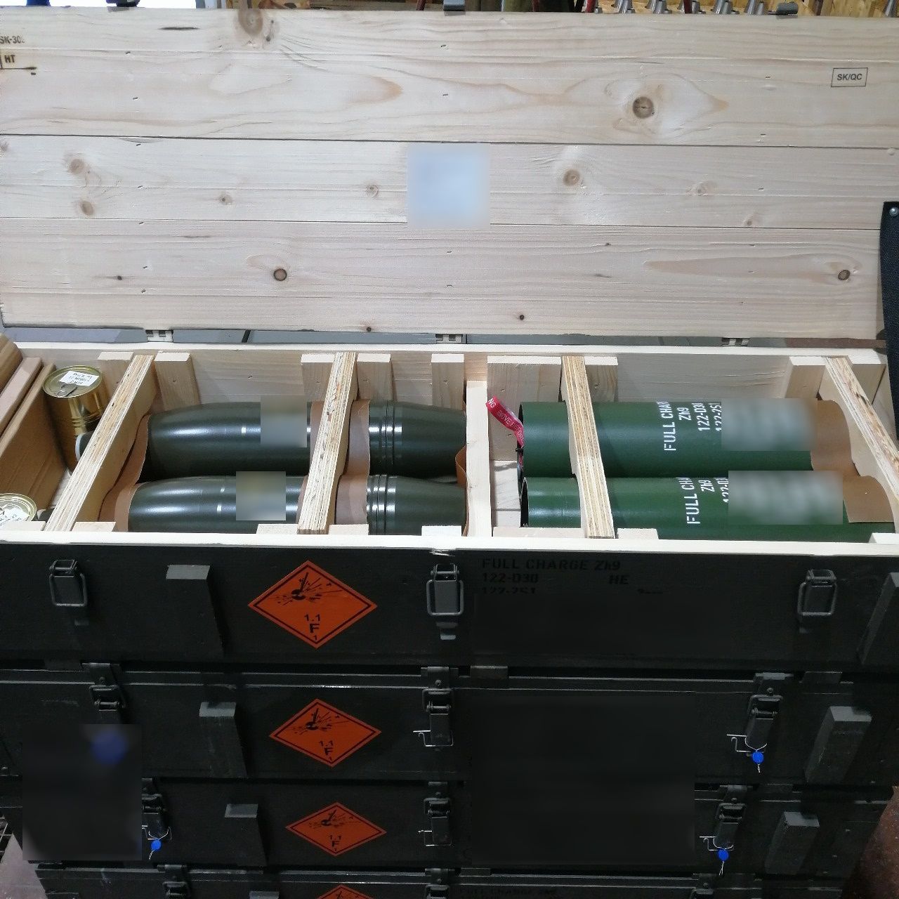 122-mm projectiles for the Armed Forces of Ukraine by the Ukrainian Armor company, summer 2023, Defense Express