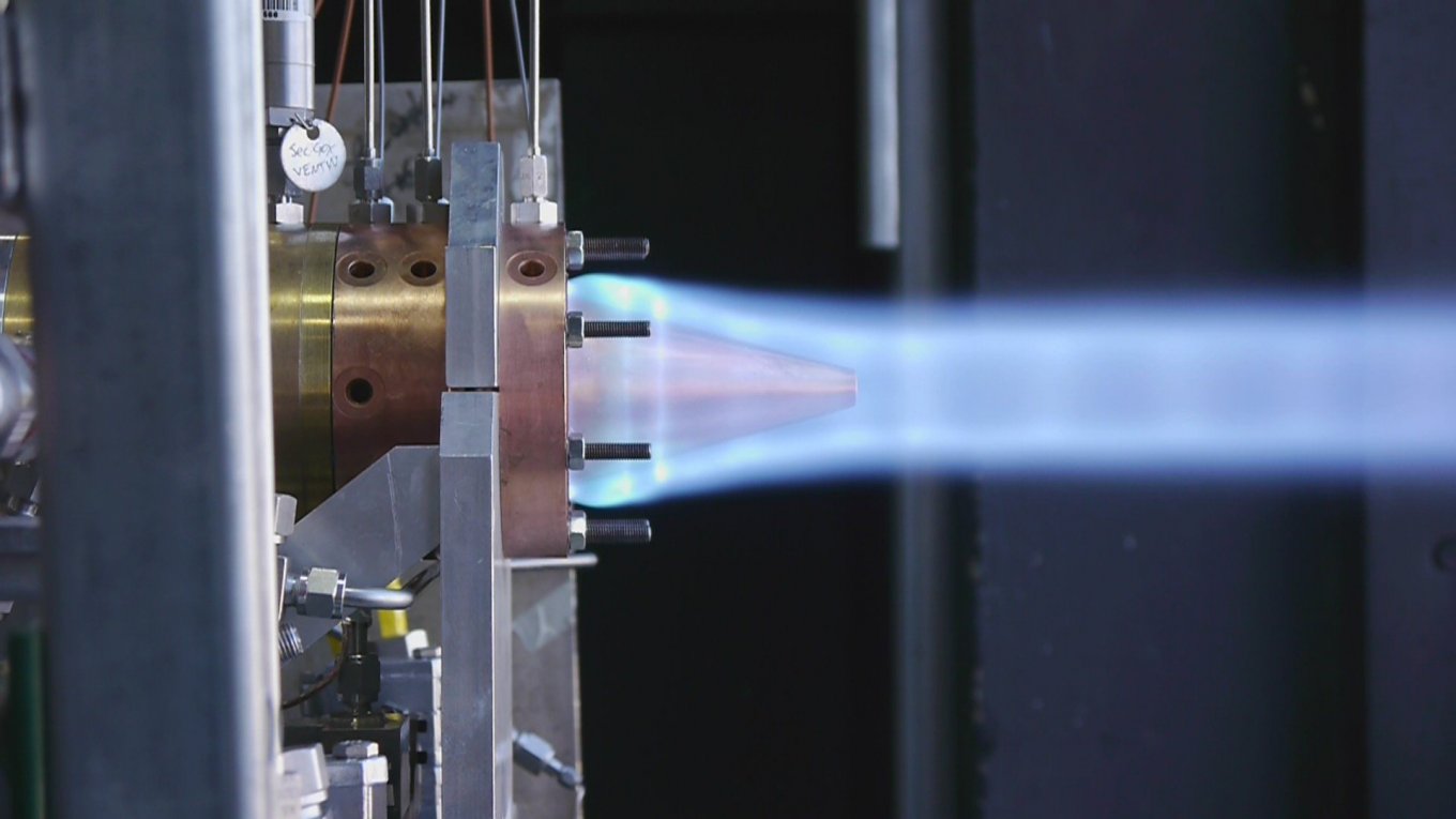 AFRL's rotating detonation engine