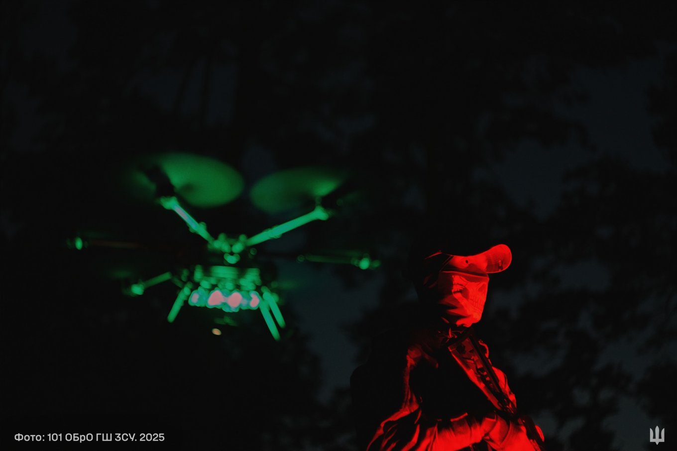 The Vampire heavy-lift hexacopter Defense Express Silent, Precise, and Relentless, the Vampire UAV Has Become Both a Tactical Asset and a Psychological Weapon (Photos)