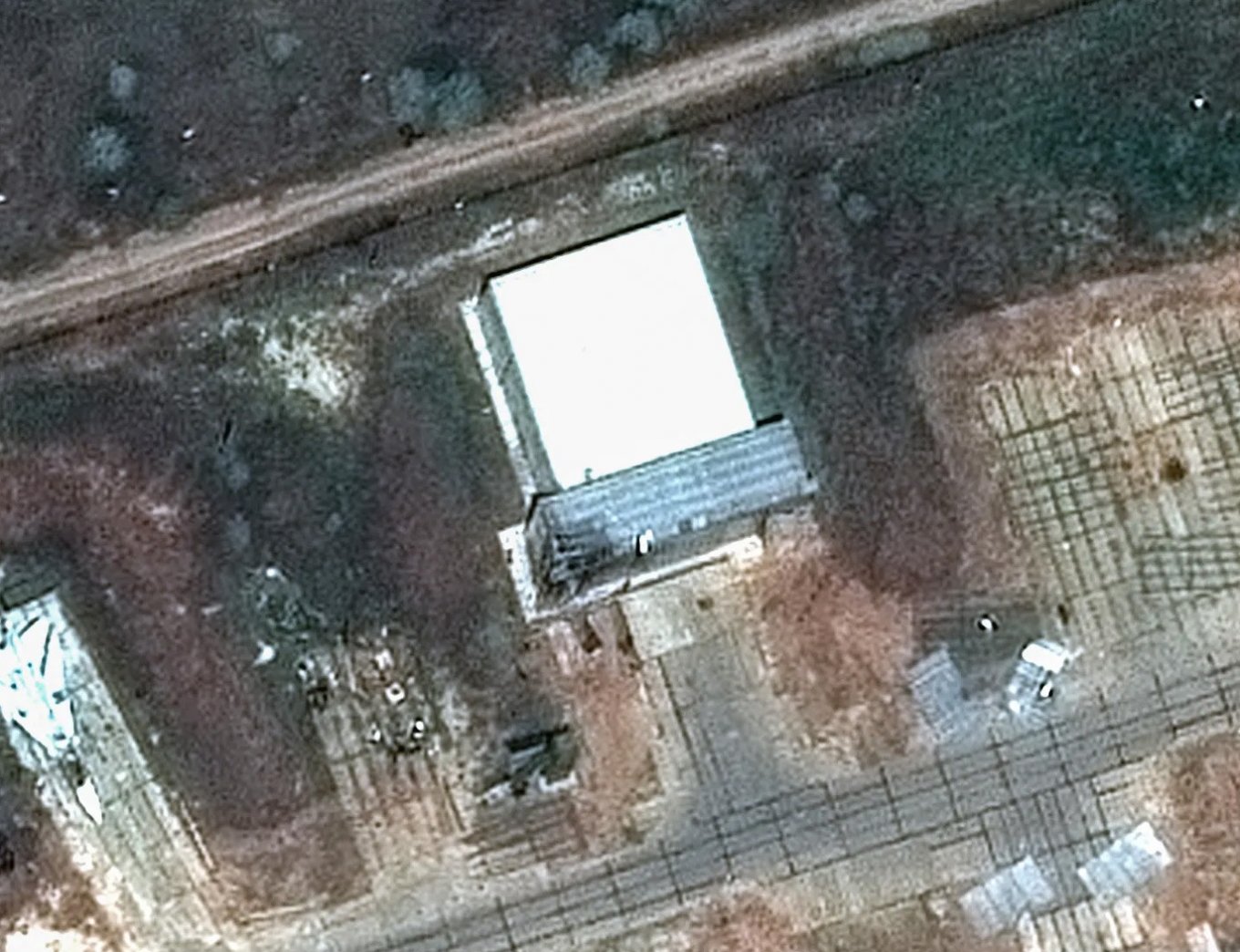 Satellite Images Reveal How Ukrainian Drones Breach russia's New Concrete Aircraft Shelters to Destroy Fighter Jets Inside