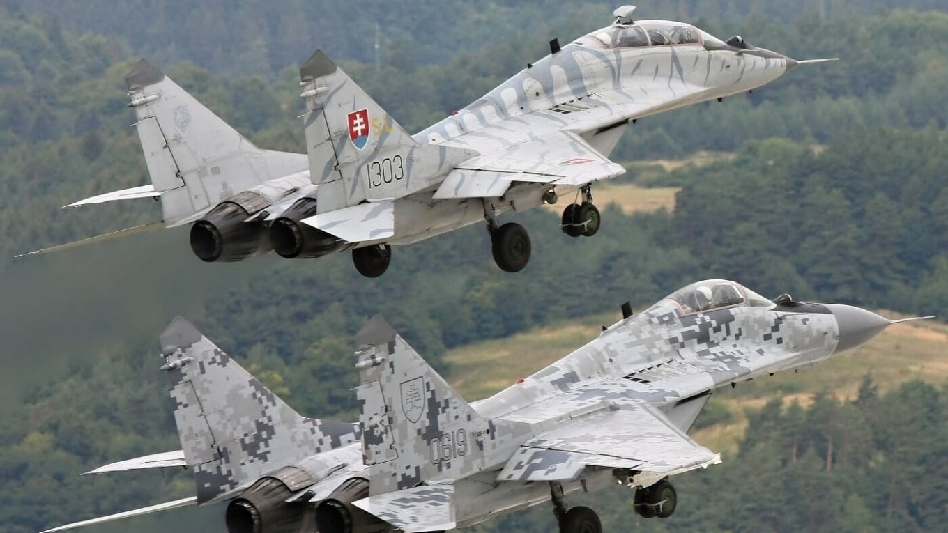 Slovakia’s MiG-29 jets