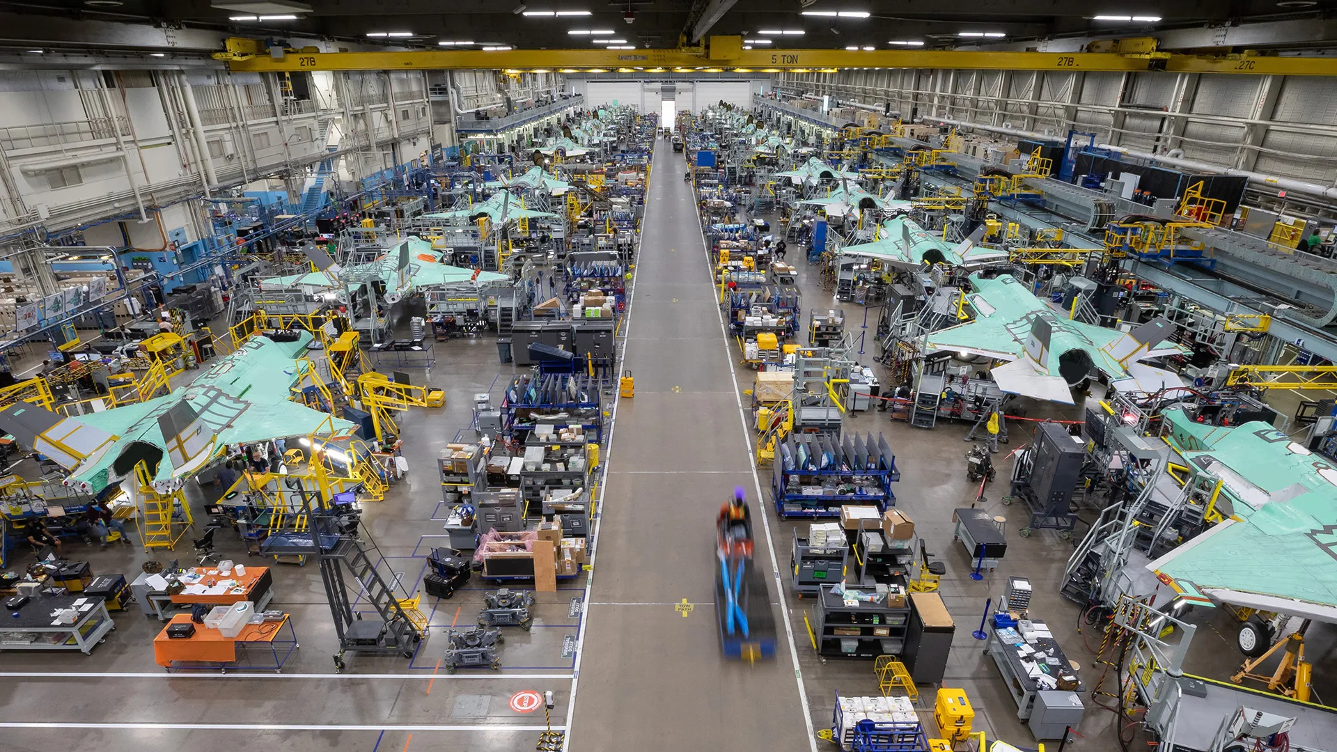 F-35's production line, Is Lockheed Martin Using the Two-Engine F-55 as a Marketing Ploy to Keep Pentagon Cash Flowing?