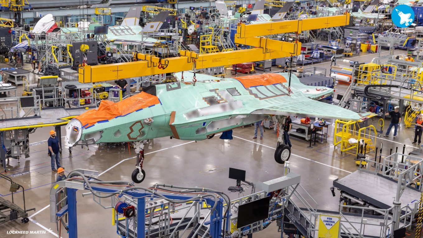 First F-35A fighter for Luftwaffe arrived at final assembly