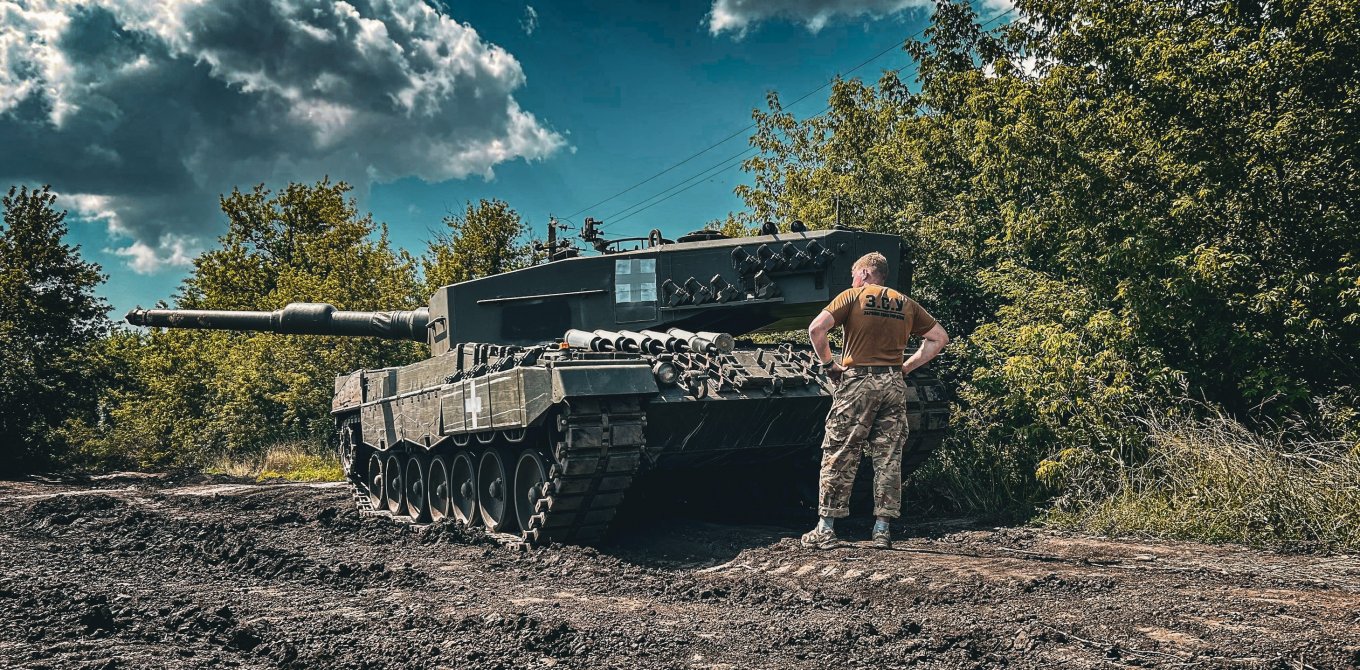 Illustrative photo: Leopard 2 main battle tank in Ukraine / Defense Exrpess / Germany Won't Allocate Any More Money to Aid Ukraine