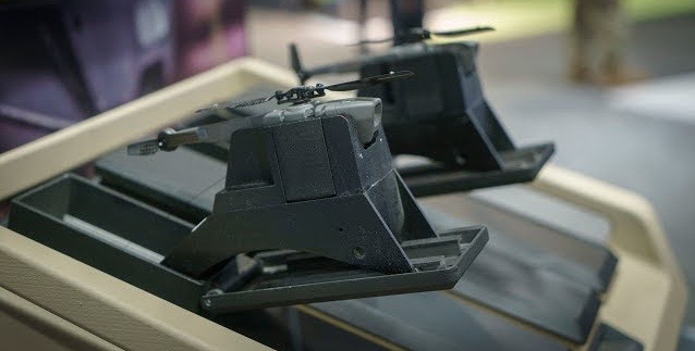 Black Hornet launch station from FLIR Systems / Defense Express / Drone Eyes for BMP-3: russia Wants the IFV to Be Like German Lynx With Its Black Hornet