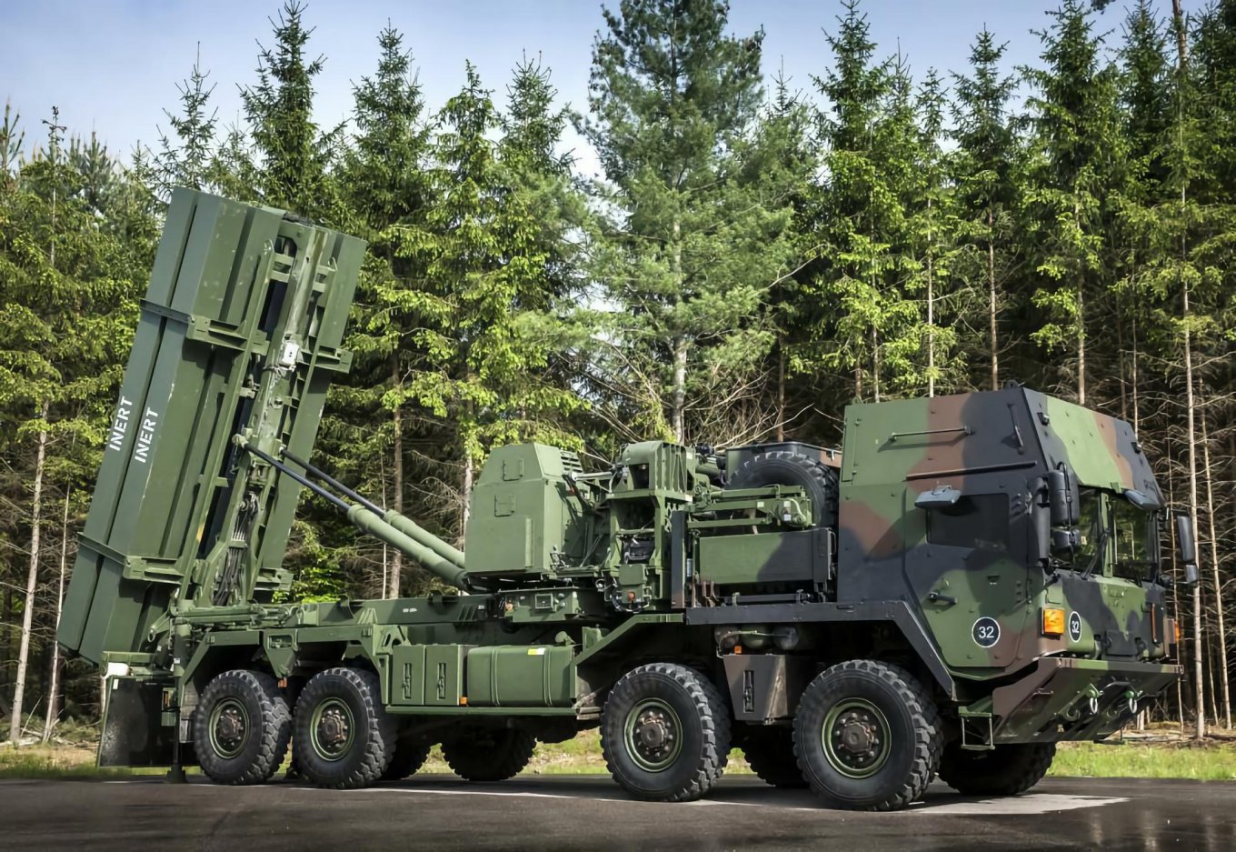 IRIS-T SLM is medium-range air defense system with the ability to destroy targets at a distance of up to 40 km and 20 km in height, Defense Express