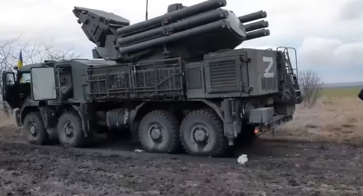 Pantsir-S1 system captured by Ukrainian forces in 2022